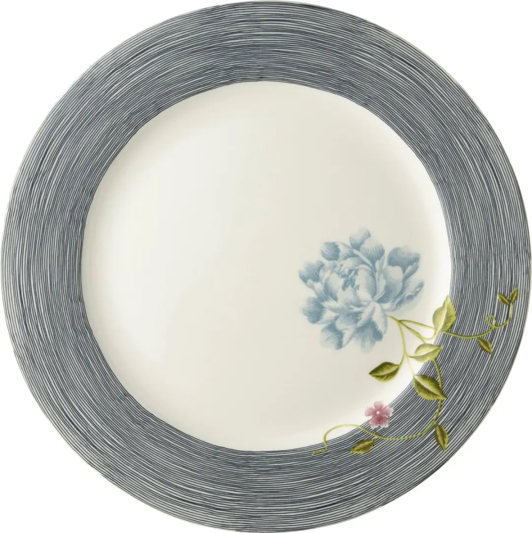 Laura Ashley Heritage Bord Plat Midnight Pinstripe 30 cm