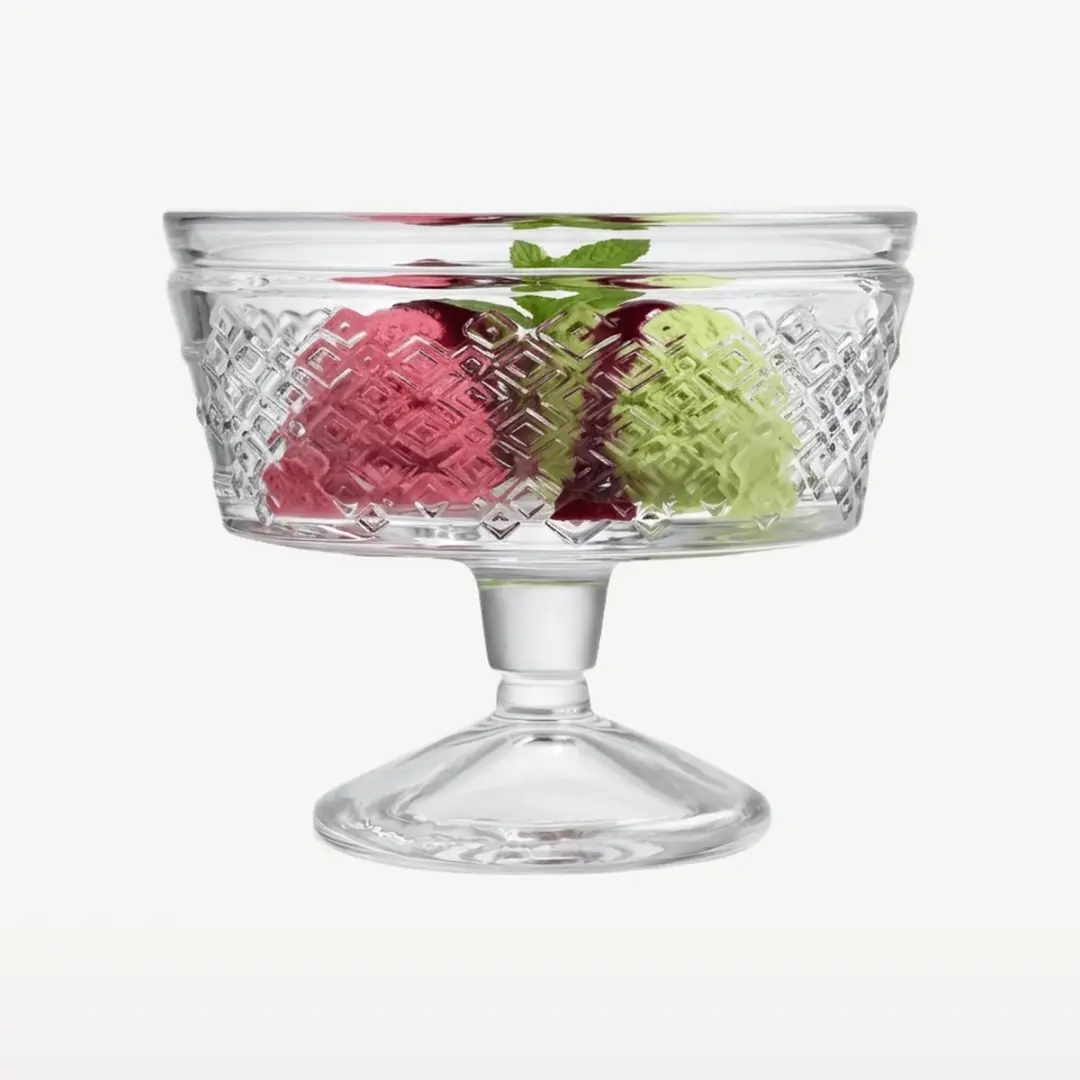 Royal Leerdam Desserts IJscoupes 250ml - Set van 6 - Transparant