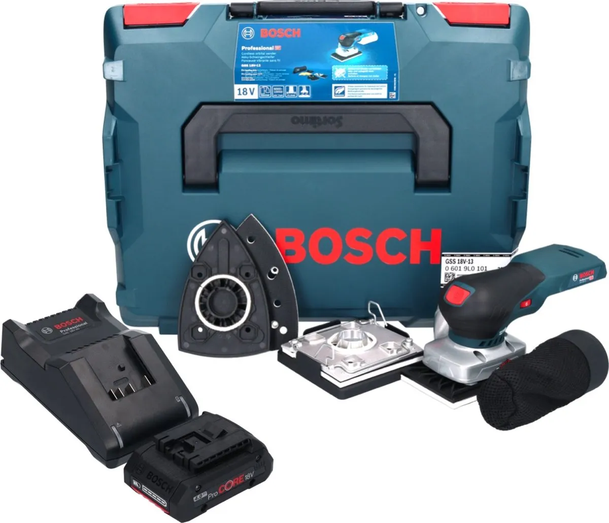 Bosch Professional GSS 18V-13 Vlakschuurmachine - 12.000 r/min