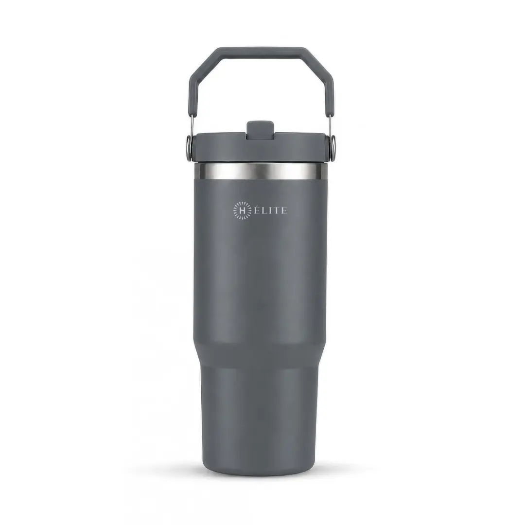 H Élite Tumbler met Rietje Donkergrijs
