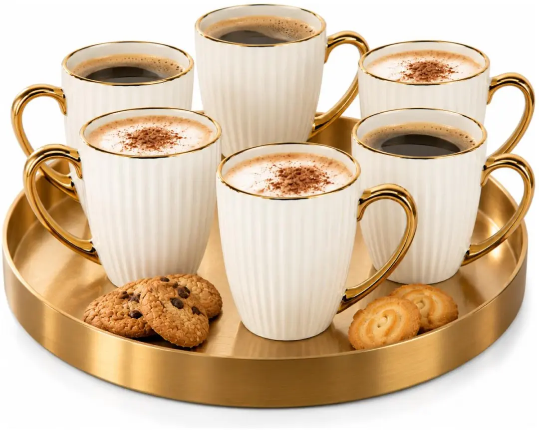 Excellent Houseware Koffiemok / theemok Fancy