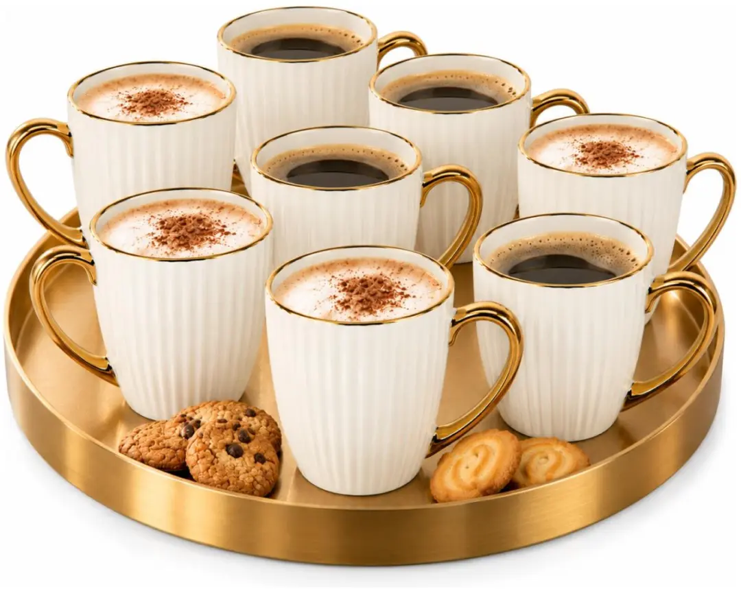 Excellent Houseware Koffiemok / theemok Fancy