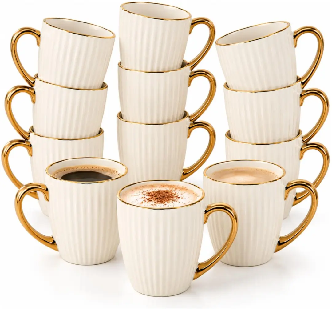 Excellent Houseware Koffiemok / theemok Fancy