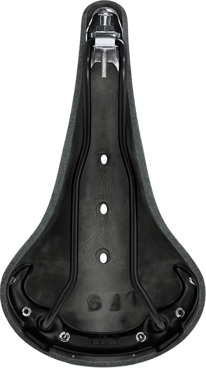 Brooks B17 Narrow Zadel - Zwart