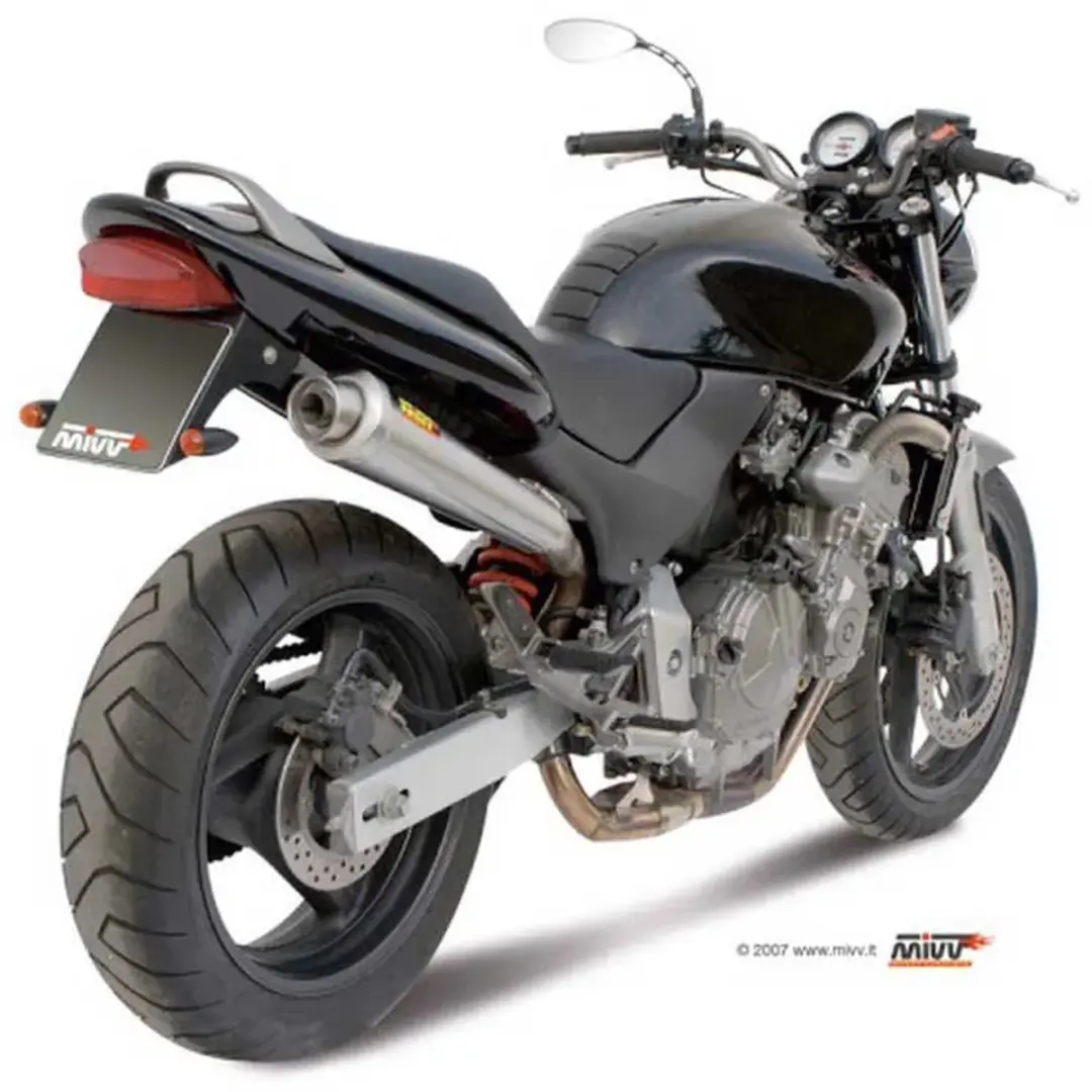 Mivv X-cone Honda CBR 600 RR Slip-On Uitlaatdemper - Zilver - afbeelding 3 van 4