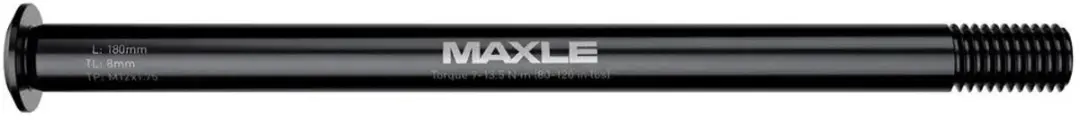 SRAM Blocage Maxle Stealth 148/12 MTB - 180mm - Black