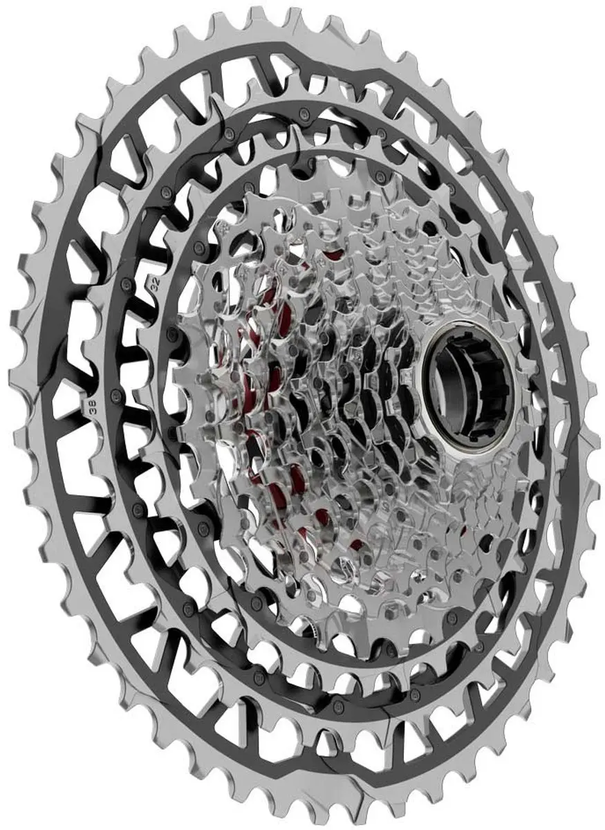 SRAM XG-1371 XPLR E1 Cassette 10-46 - 126 Tanden - Zwart - afbeelding 2 van 5