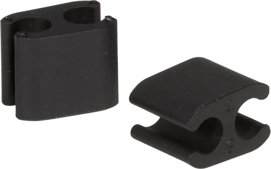 Elvedes Kabelclip Duo 5 - 5mm - 50 Stuks - Zwart