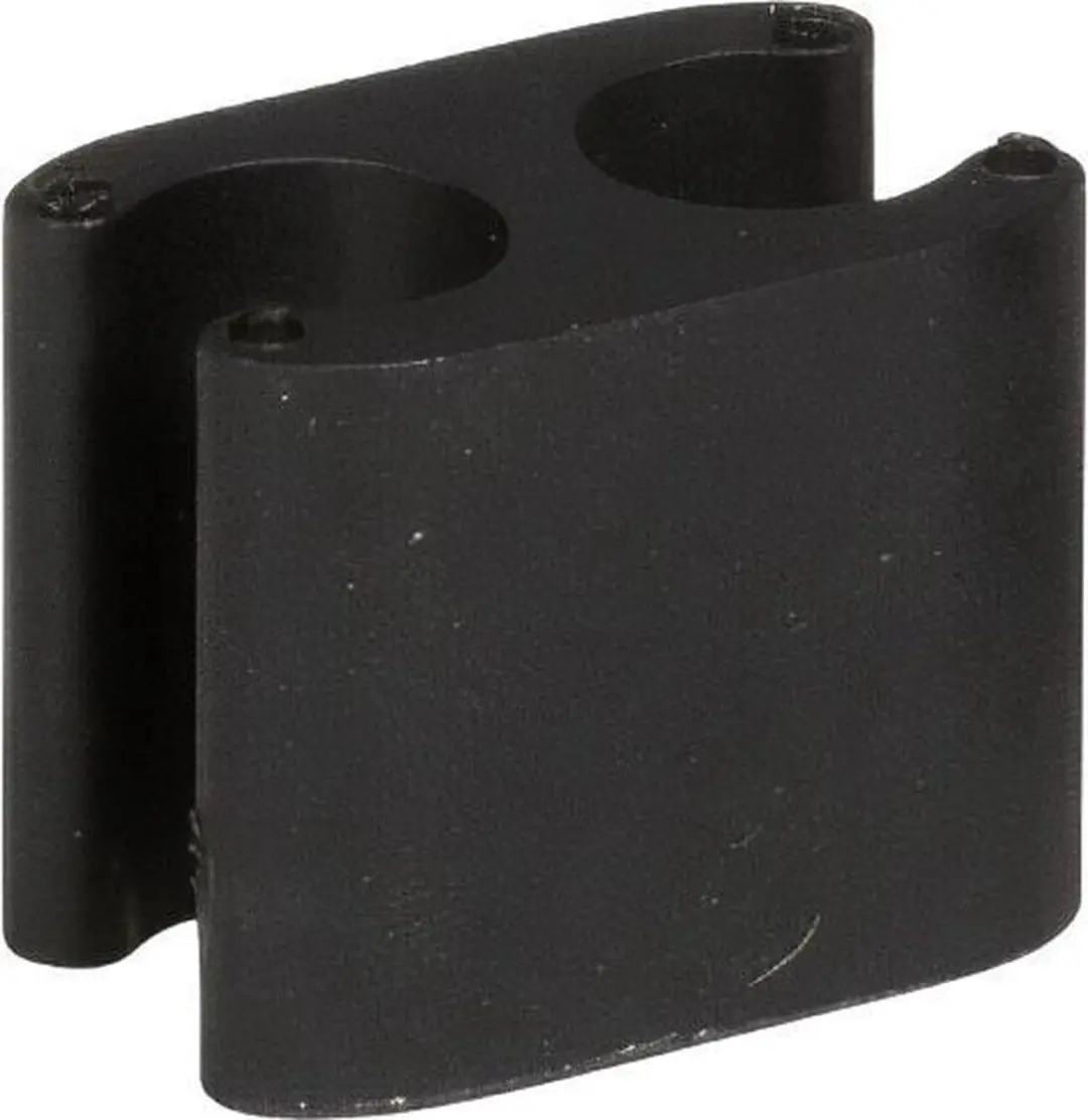 Elvedes Kabelclip Duo 5 - 5mm - 50 Stuks - Zwart