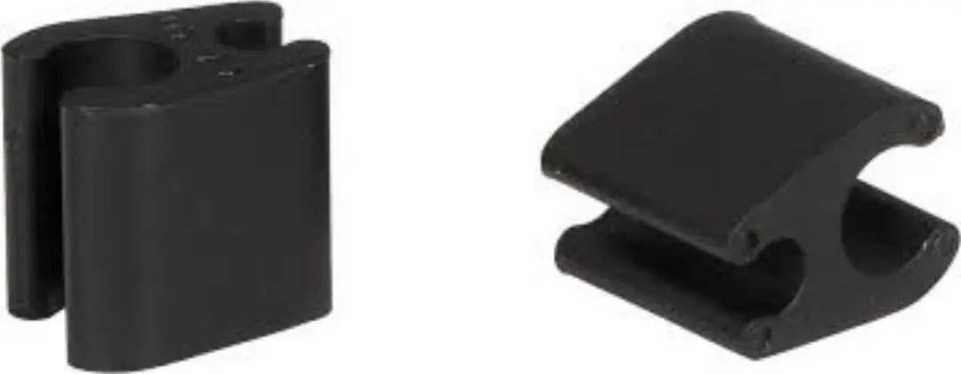 Elvedes Kabelclip Duo 5 - 5mm - 50 Stuks - Zwart