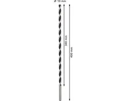 Bosch Professional Houtboor M-Punt 10x400 - 400mm