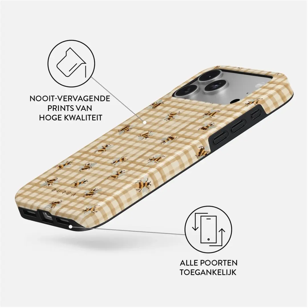 Burga Tough Backcover iPhone 18 Pro - Geel - MagSafe
