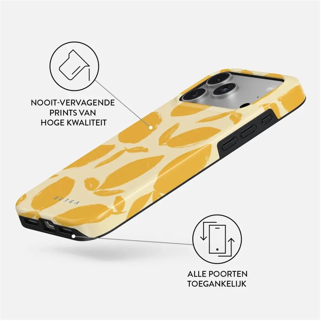 Burga Tough Backcover iPhone 18 Pro MagSafe - Lemon Tart