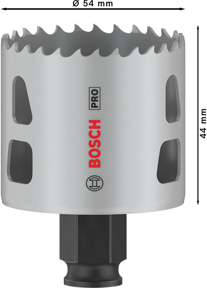 Bosch Professional Multi Materiaal PC Plus Gatenzaag 54mm - 2608594390