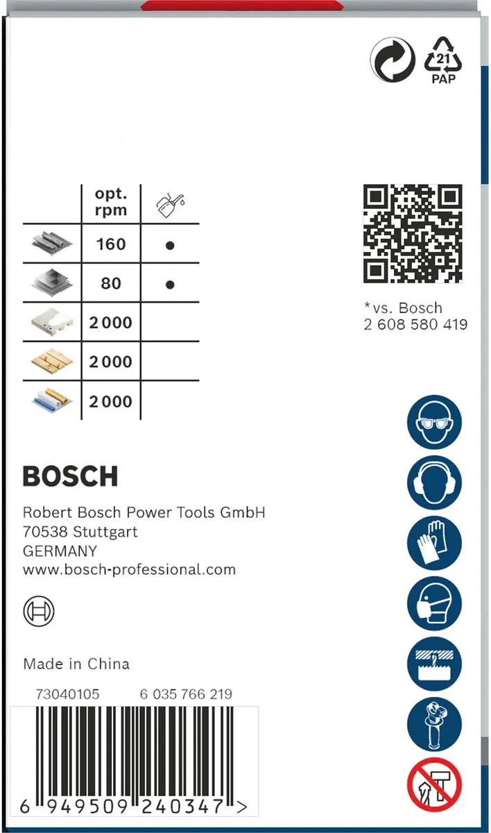 Bosch Professional Multi Materiaal PC Plus Gatenzaag 54mm - 2608594390