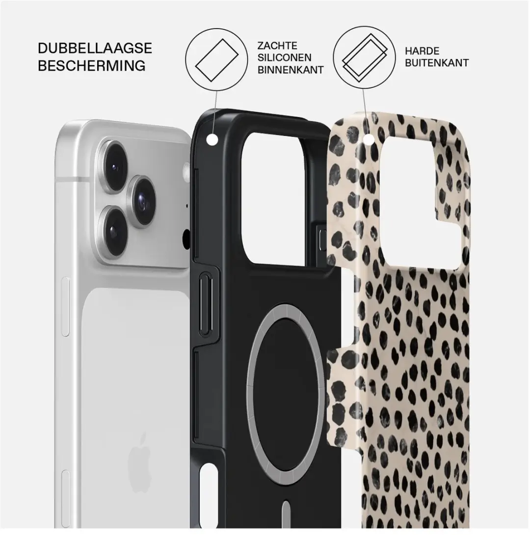 Burga Tough Backcover MagSafe iPhone 18 Pro Max - Almond Latte