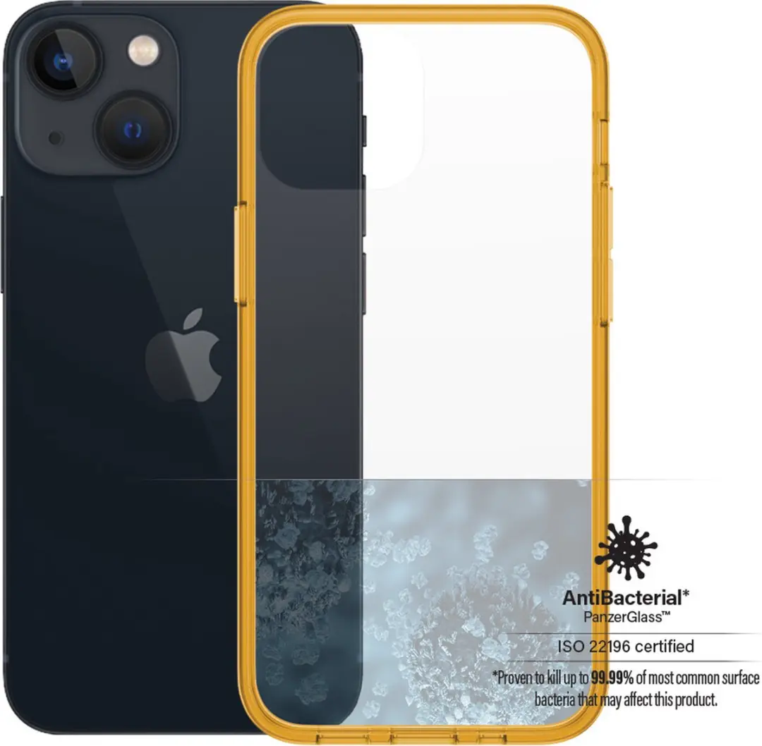 PanzerGlass ClearCaseColor PZ-0328 iPhone 13 Mini - Oranje - afbeelding 2 van 6