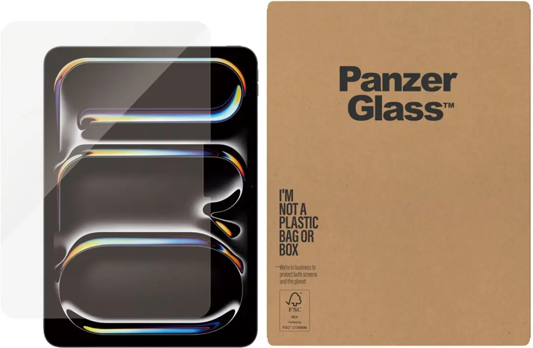 PanzerGlass Ultra-Wide Fit iPad Pro 11 (2024) Schermbeschermer - Transparant - afbeelding 4 van 4