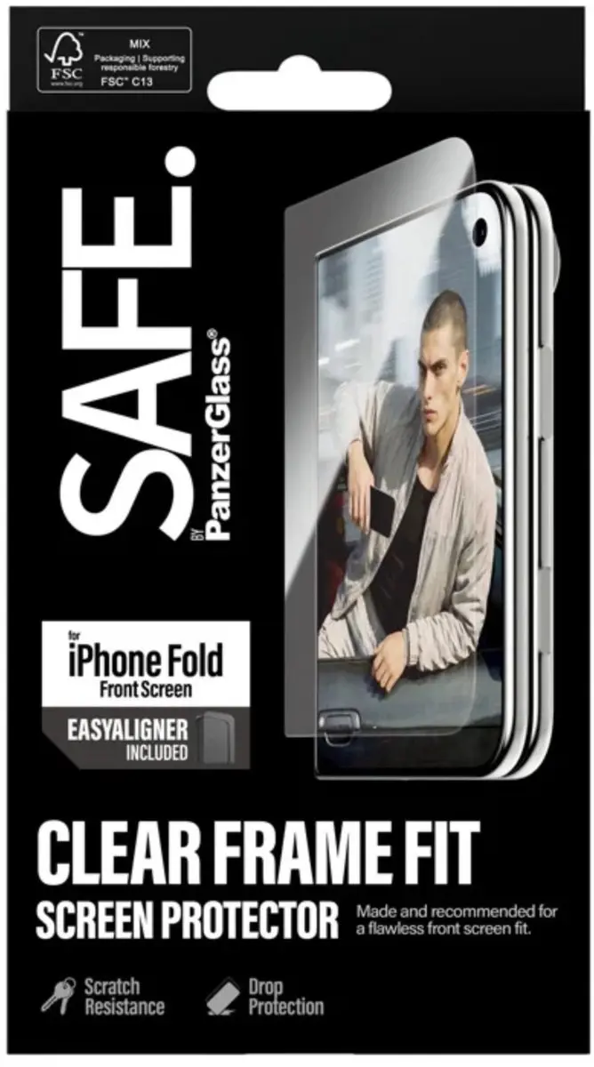 PanzerGlass Gehard Glas iPhone Duo SA78528 - Transparant - afbeelding 3 van 5