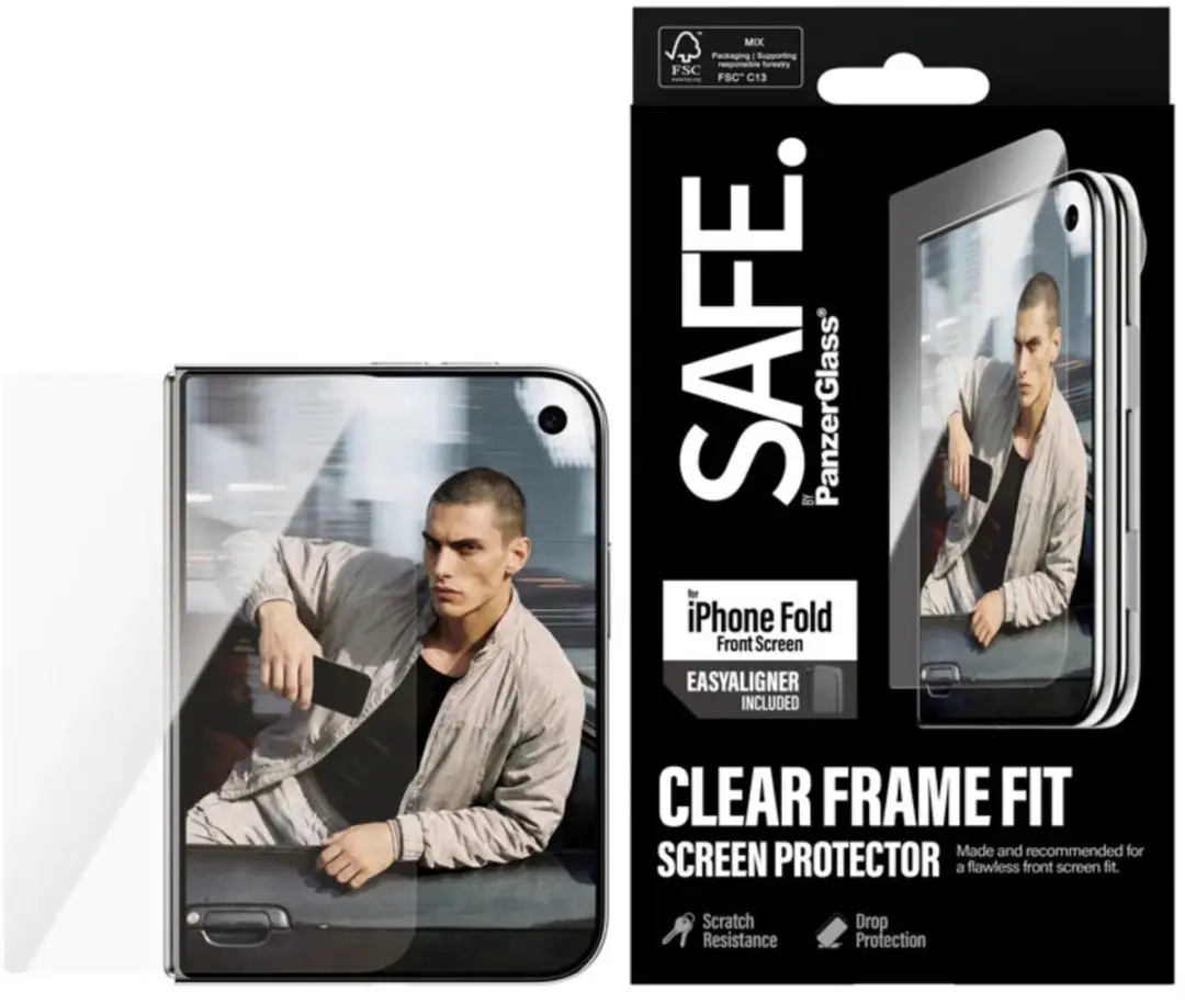 PanzerGlass Gehard Glas iPhone Duo SA78528 - Transparant - afbeelding 2 van 5