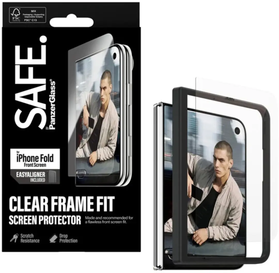PanzerGlass Gehard Glas iPhone Duo SA78528 - Transparant - afbeelding 4 van 5