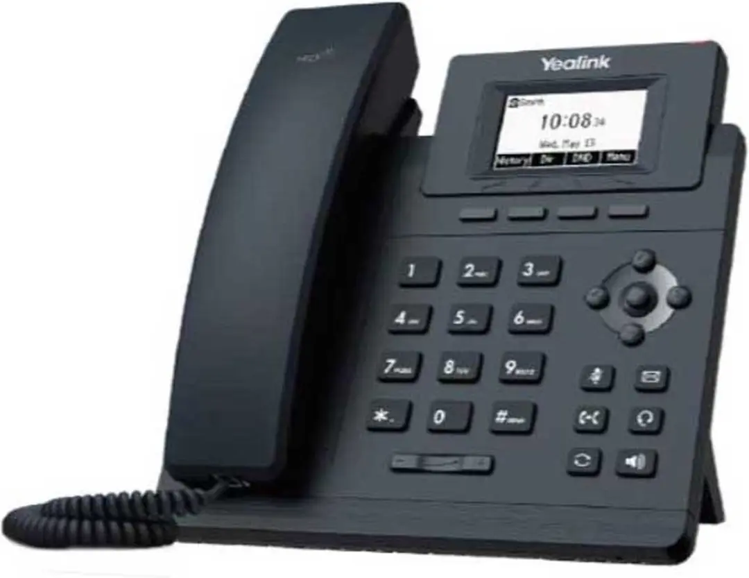 Yealink SIP-T30P IP Telefoon - PoE - Zwart - afbeelding 3 van 4