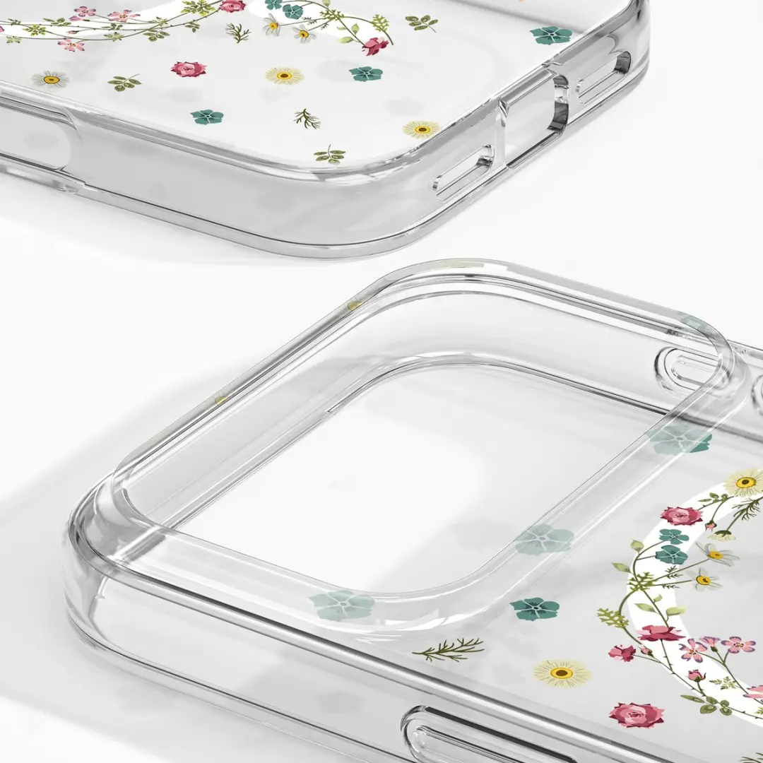 iDeal of Sweden Clear Case iPhone 18/17 Pro Petite Floral - MagSafe - afbeelding 3 van 4