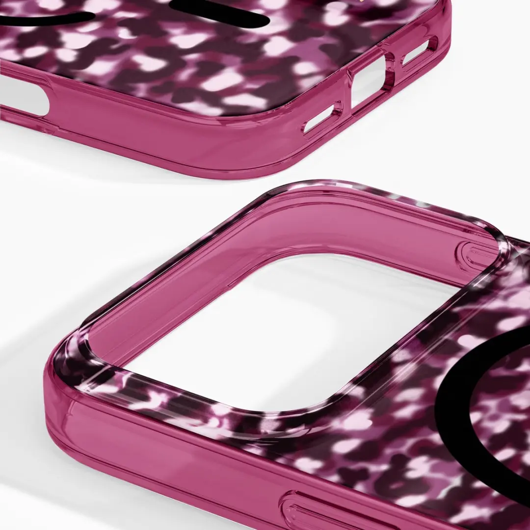 iDeal of Sweden Clear Case iPhone 18/17 Pro - MagSafe - Donkerrood - afbeelding 3 van 4