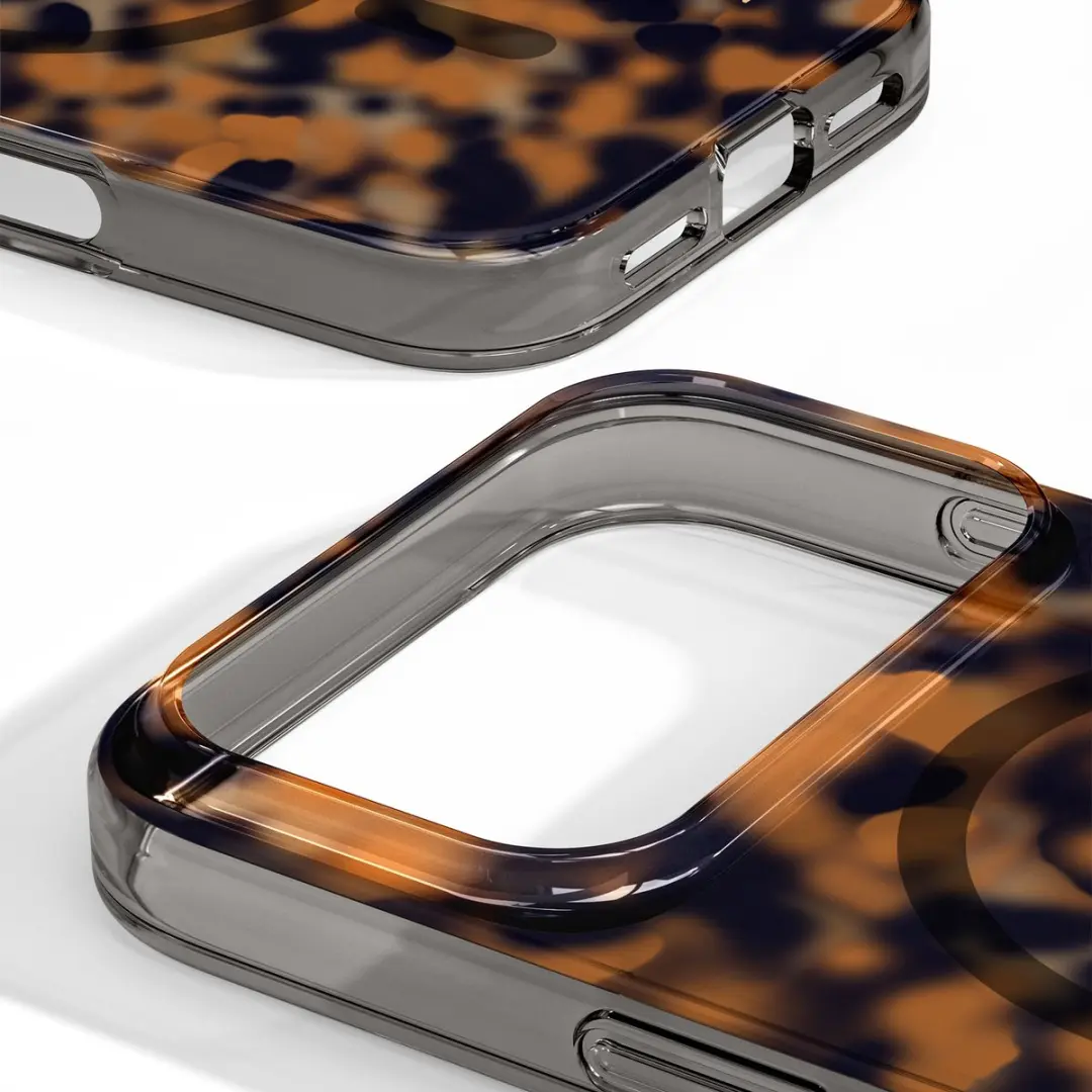iDeal of Sweden Clear Case iPhone 18/17 Pro Max - Tortoise - MagSafe - afbeelding 3 van 4