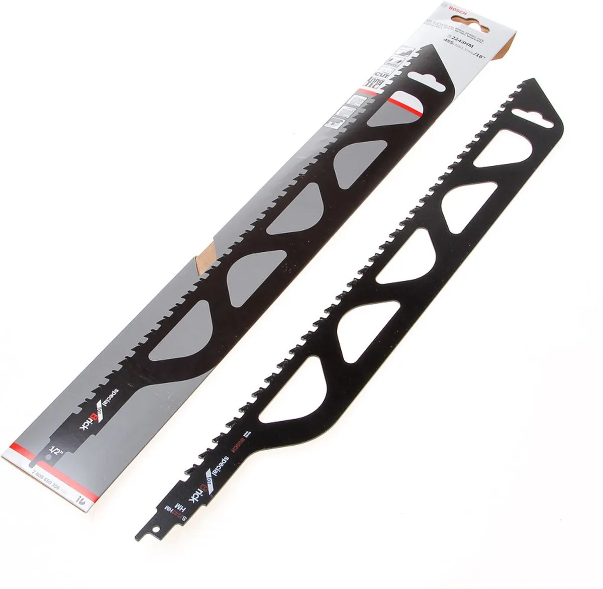 Bosch Professional Expert Holle Baksteen S 2243 HM Reciprozaagblad 2608900418 - Metaal