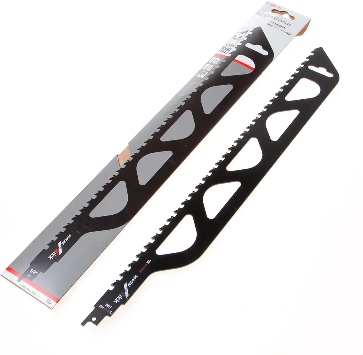 Bosch Professional Expert Holle Baksteen S 2243 HM Reciprozaagblad 2608900418 - Metaal