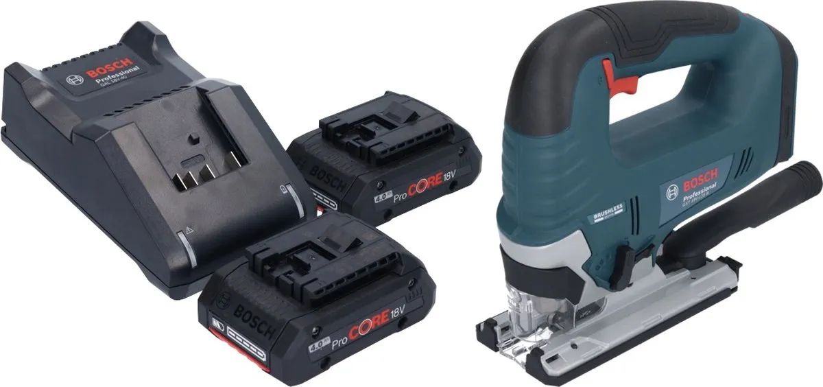 Bosch Professional GST 18V-125 B Accudecoupeerzaag - 125mm - 2x 4.0Ah