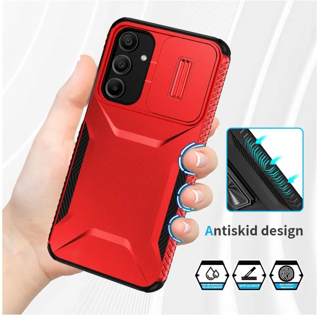 Selected Hoesje Samsung Galaxy A16 Back Cover - Rood - afbeelding 6 van 6