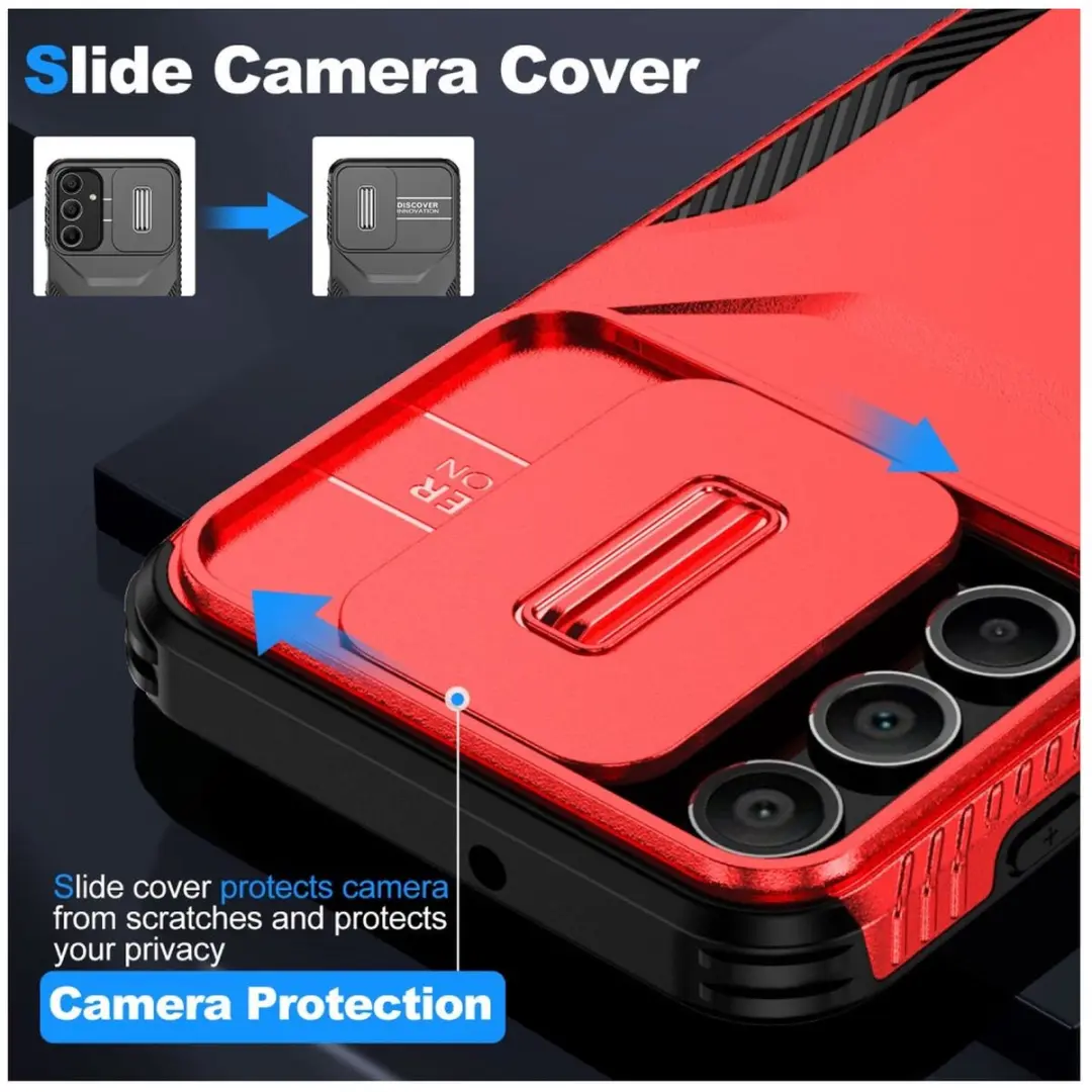 Selected Hoesje Samsung Galaxy A16 Back Cover - Rood - afbeelding 3 van 6