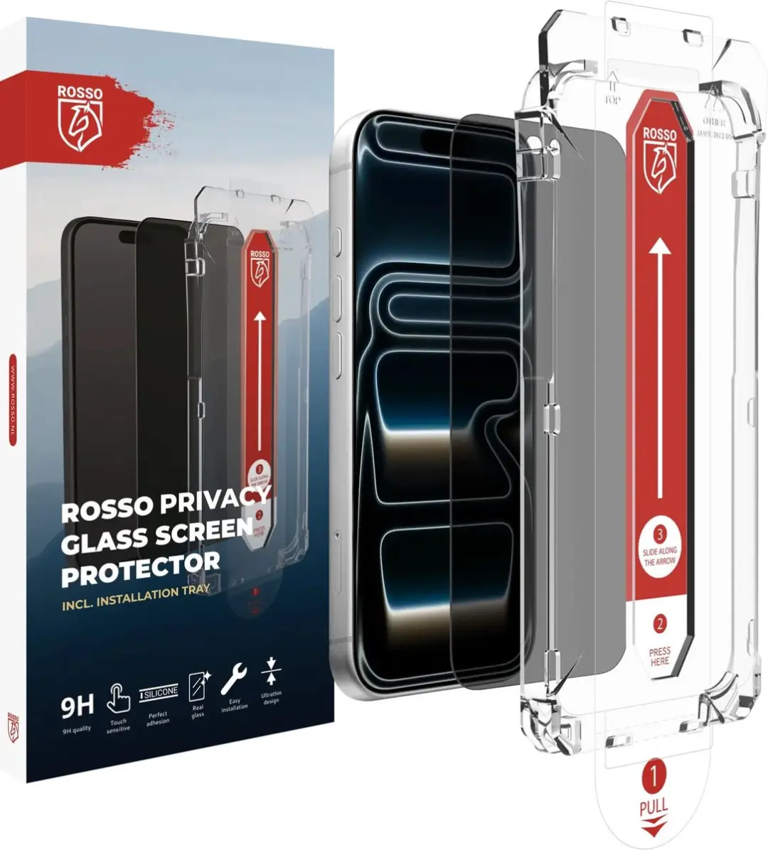 Rosso Privacy Screen Protector iPhone 18 Pro Max