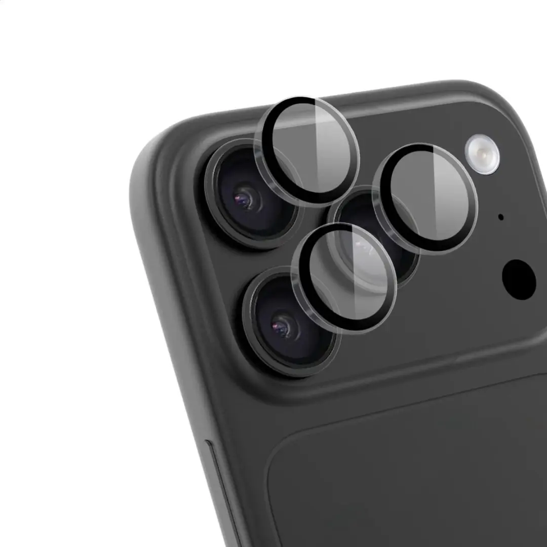 Rosso 262567 Camera Lens Glas iPhone 18 Pro/Pro Max - 9H - Transparant - afbeelding 4 van 6