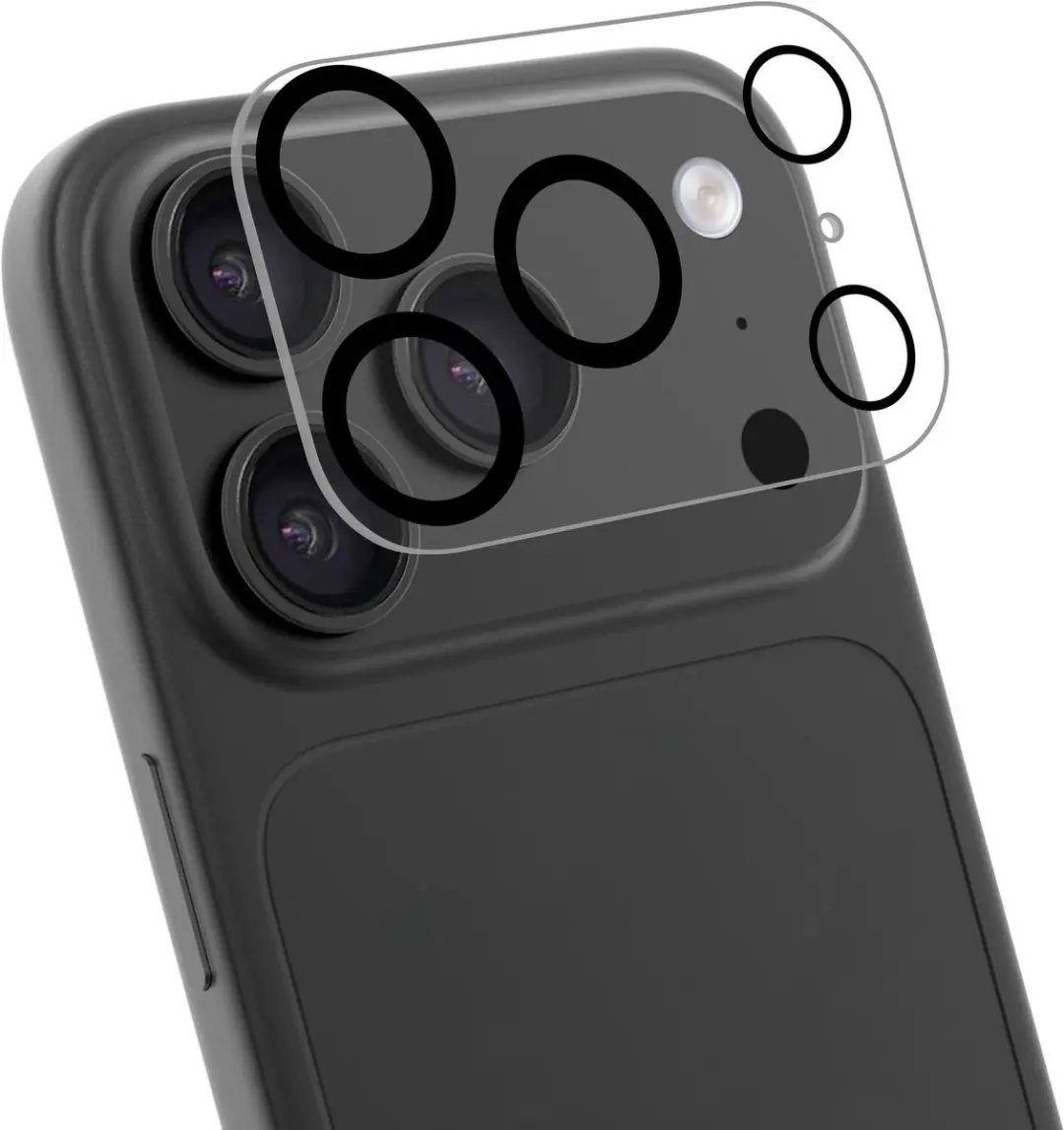 Rosso Camera Protector iPhone 18 Pro - Ultra Dun Glas - Transparant - afbeelding 5 van 6