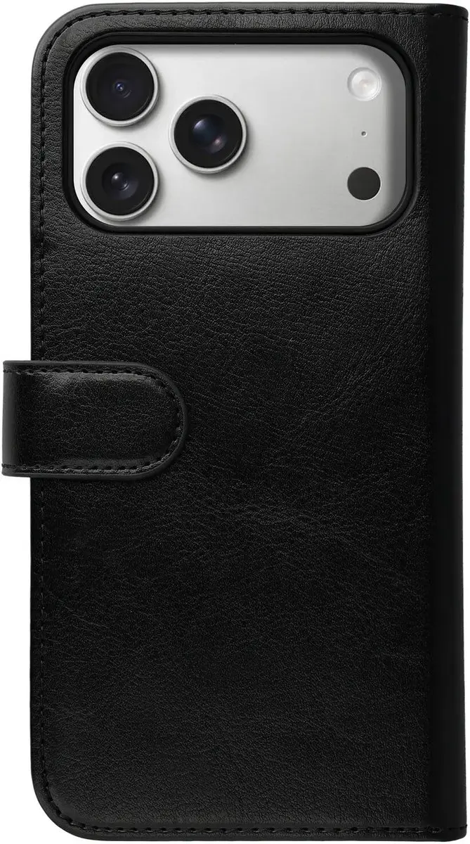Rosso Element 262770 Hoesje iPhone 18 Pro Max - 3 Pasjes - Zwart - afbeelding 2 van 6