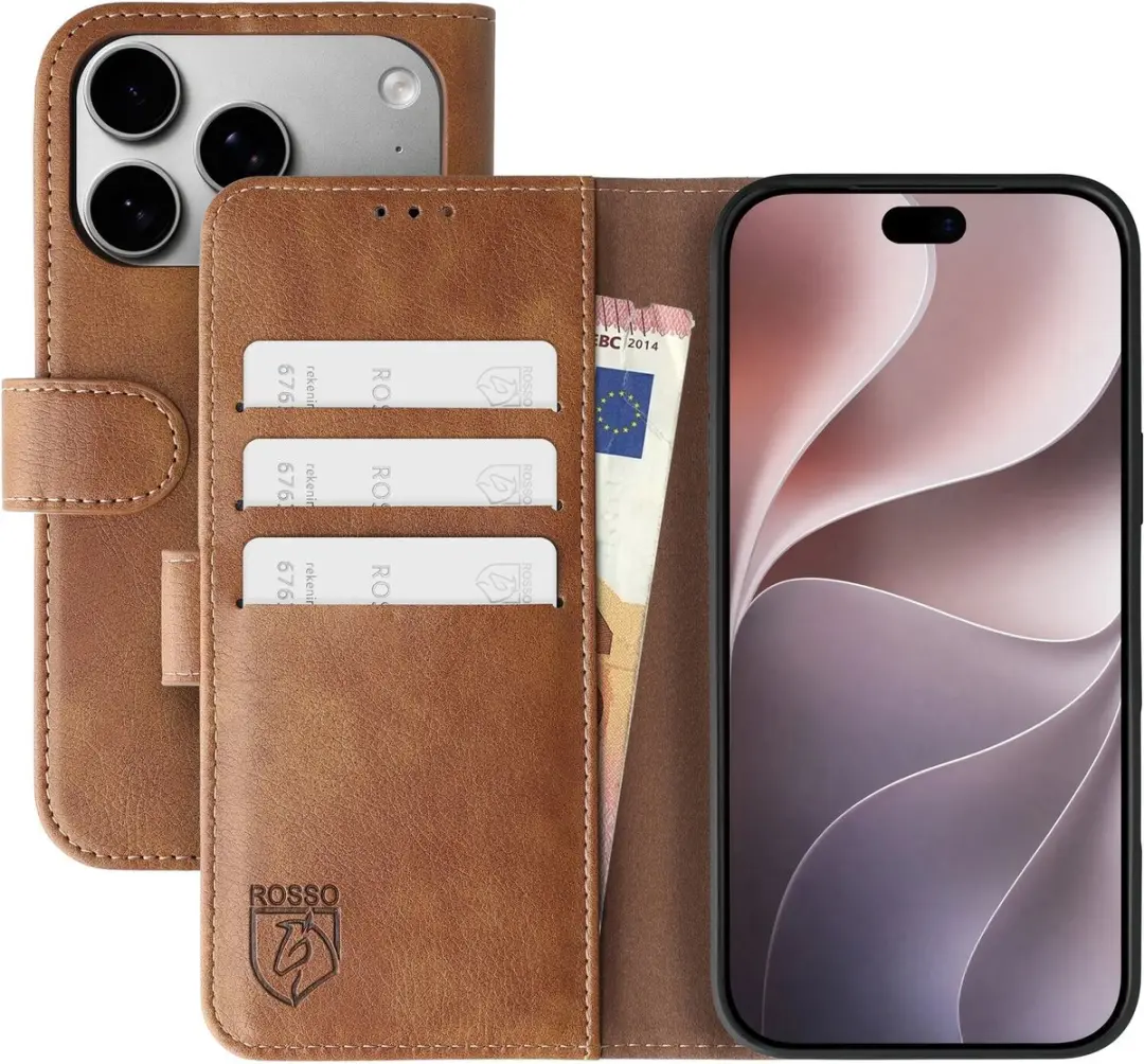 Rosso Element Wallet Book Case iPhone 18 Pro