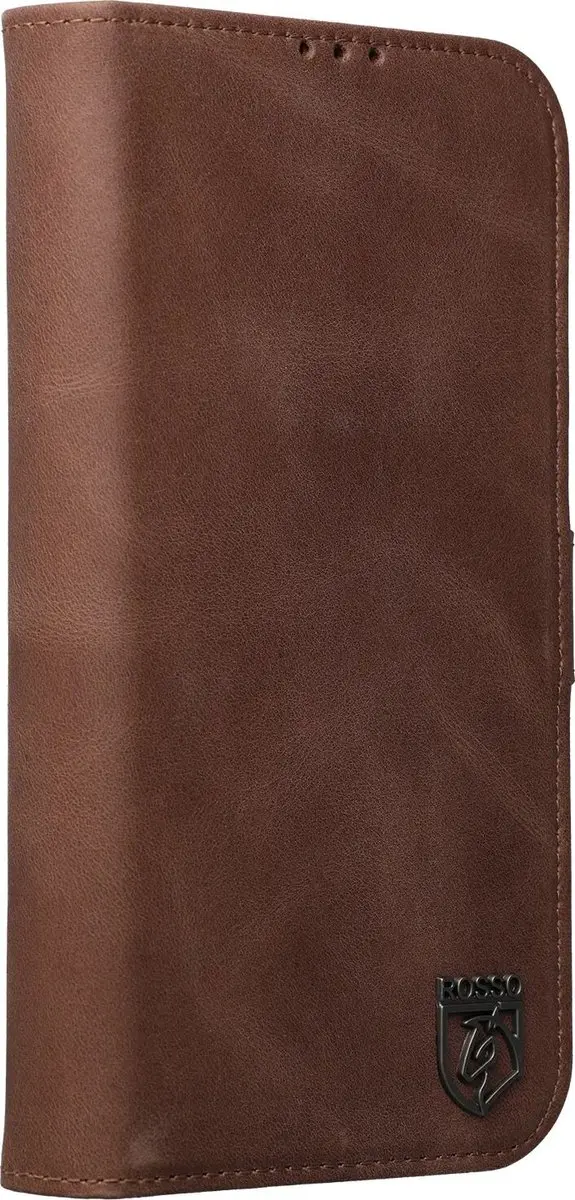 Rosso Elite 262777 Hoesje iPhone 18 Pro Max - Echt Leer Bruin - afbeelding 4 van 6