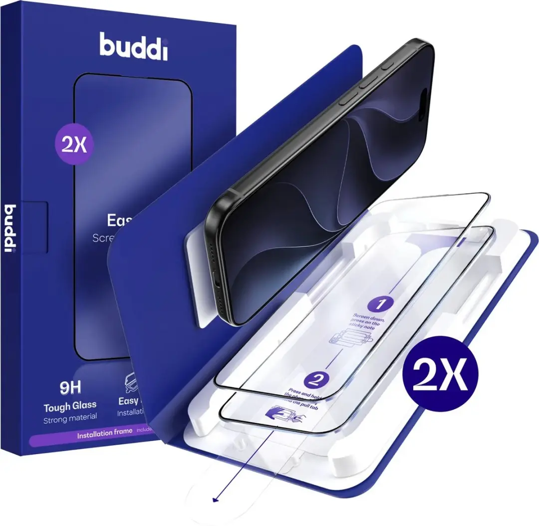 Buddi Screenprotector iPhone 18 Pro Max