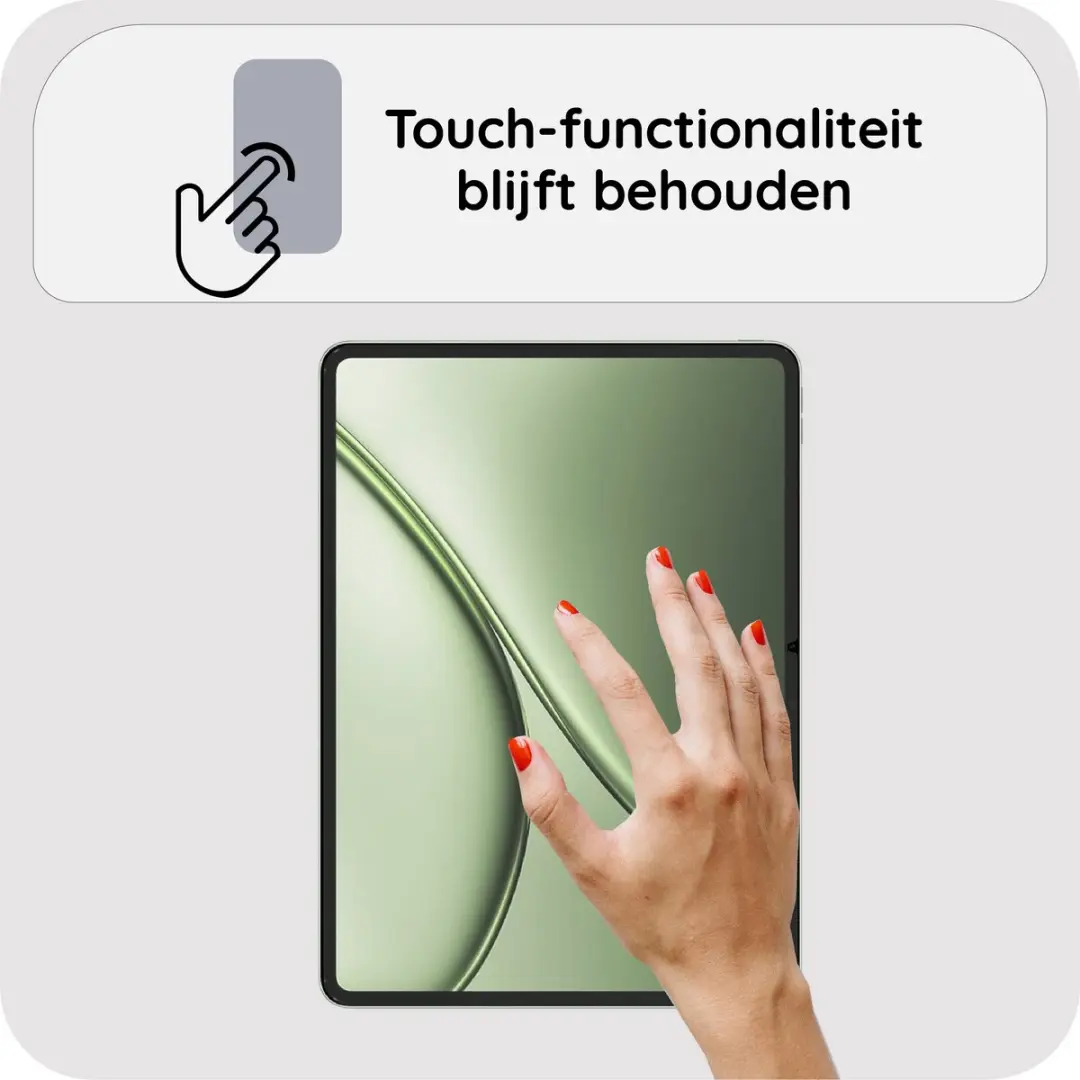 Just in Case TON2946SG0 Screenprotector OnePlus Pad 4 - Transparant - afbeelding 3 van 6