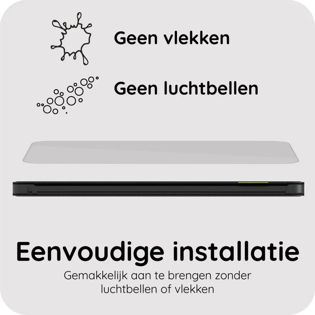Just in Case TON2946SG0 Screenprotector OnePlus Pad 4 - Transparant - afbeelding 4 van 6