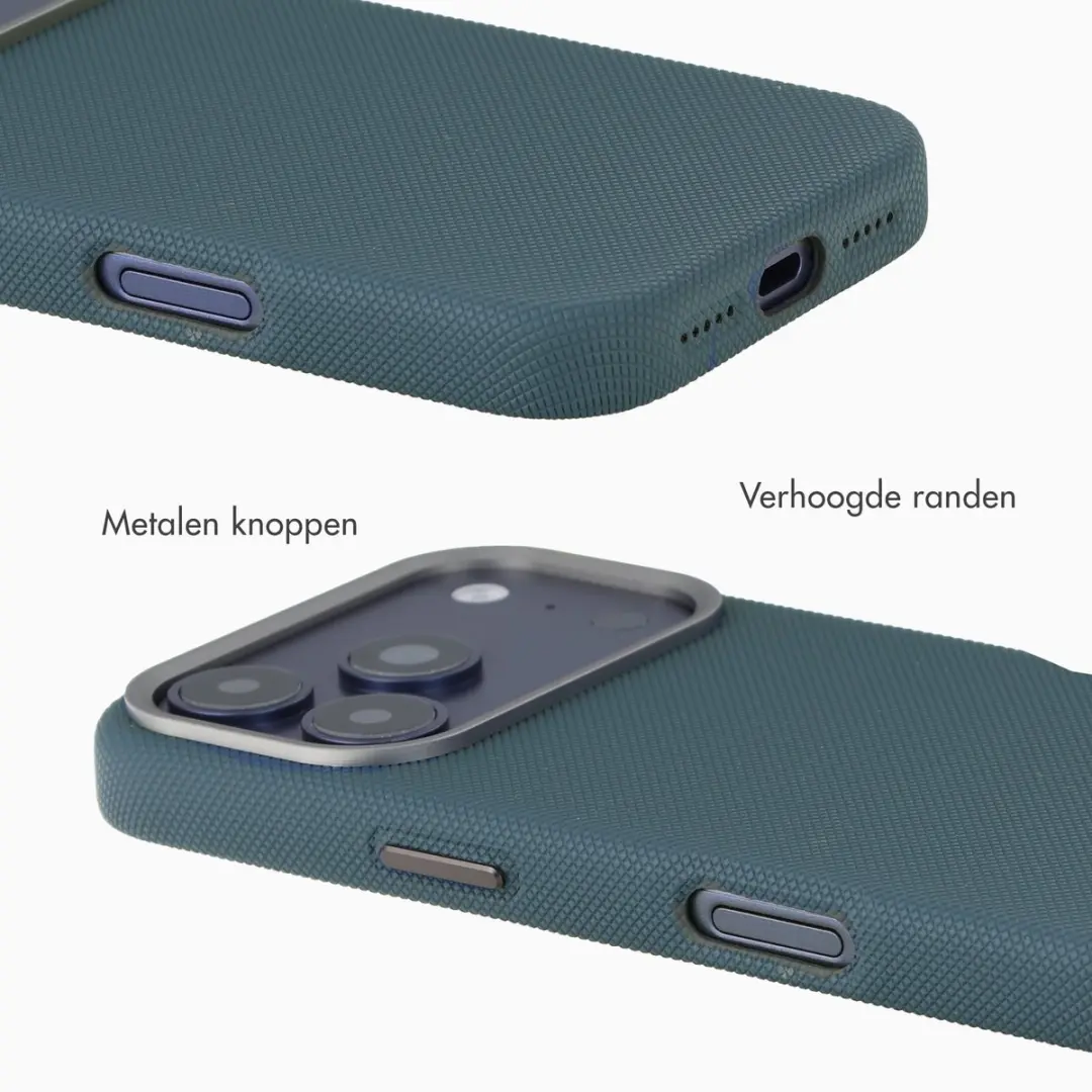 Accezz iPhone 17 Pro Max MagSafe Hoesje - Donkerblauw - afbeelding 4 van 6