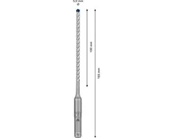 Bosch Professional EXPERT SDS plus-7X Hamerboor 5x100mm - 20 Stuks