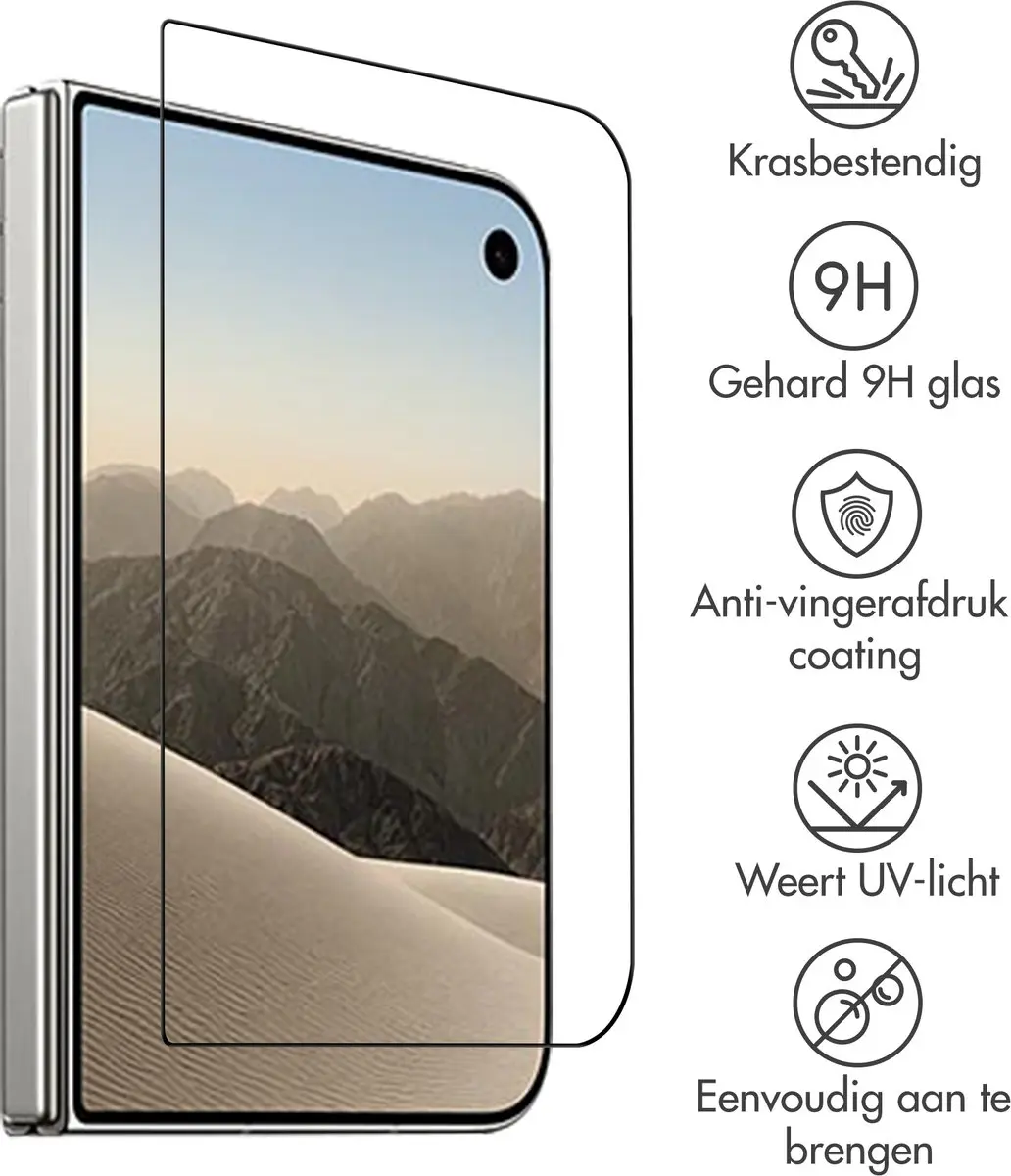 Accezz Screen Protector iPhone Duo - 2 Stuks