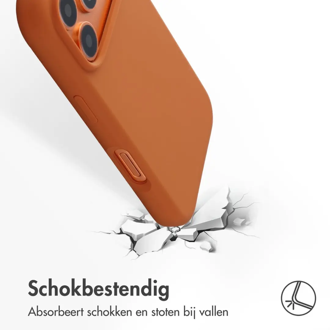 Accezz Hoesje iPhone 18/17 Pro MagSafe - Oranje - afbeelding 3 van 5