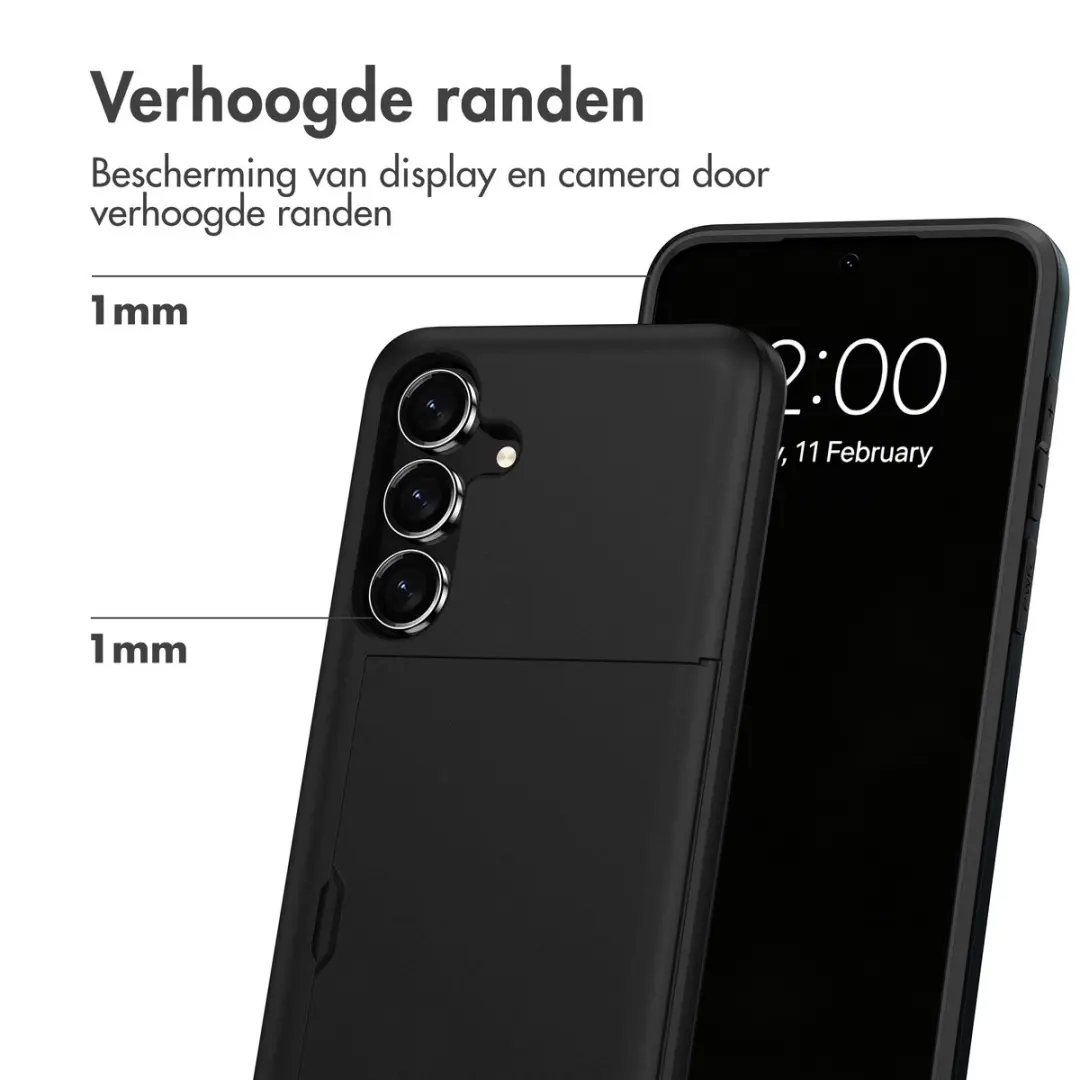 Imoshion Hoesje Samsung Galaxy S26 FE - 2 Pasjes - Zwart - afbeelding 6 van 6