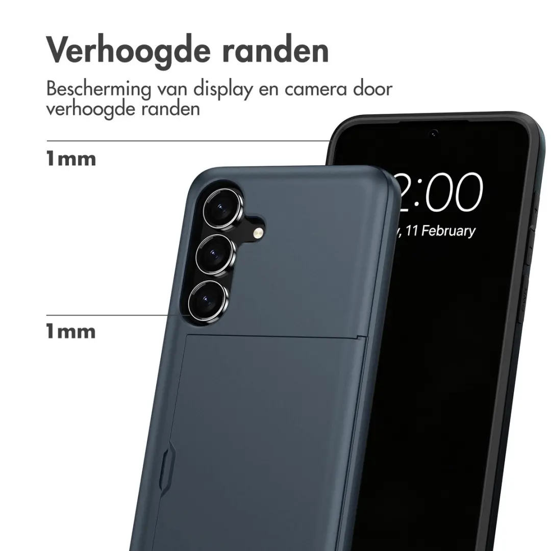 Imoshion Hoesje Samsung Galaxy S26 FE - Donkerblauw - 2 Pasjes - afbeelding 6 van 6