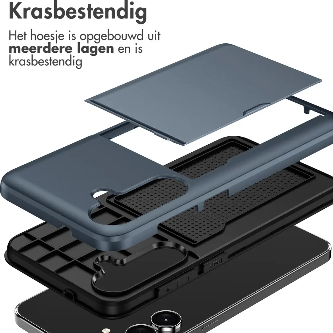 Imoshion Hoesje Samsung Galaxy S26 FE - Donkerblauw - 2 Pasjes - afbeelding 5 van 6